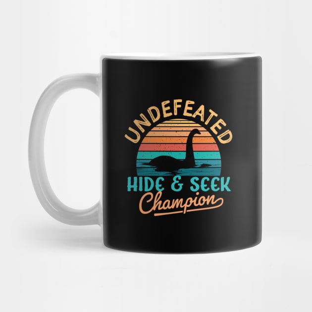 Undefeated Hide and Seek champion Loch Ness Monster by TheDesignDepot